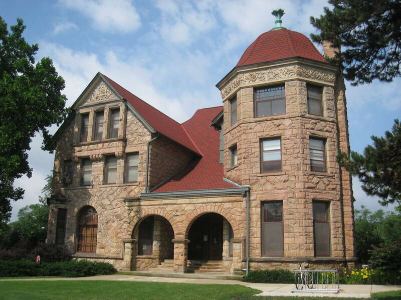 Baldwin Cottage, Oberlin College, Oberlin, Ohio, USA. Architects Weary &amp;amp; Kramer, 1885