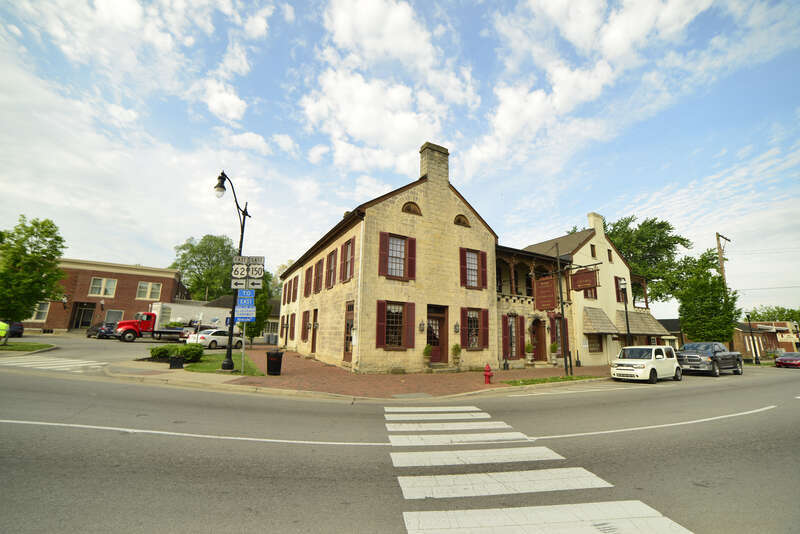 Old Talbott Tavern, also known as the Old Stone Tavern, a historic tavern built in 1779, is located in the Bardstown Historic District of Bardstown, KentuckyNRHP Reference Number: 73000822