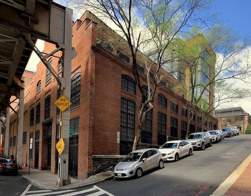 The Pepco Substation No. 12 is located at 3301 K Street NW in the Georgetown neighborhood of Washington, D.C. The building is a contributing property to the Georgetown Historic District.