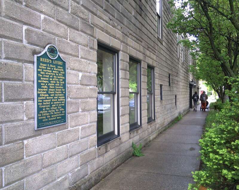 Reed's Livery historical marker