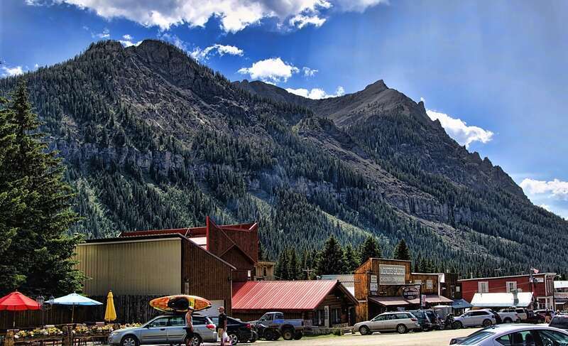 Republic Mountain seen from Cooke City, Montana