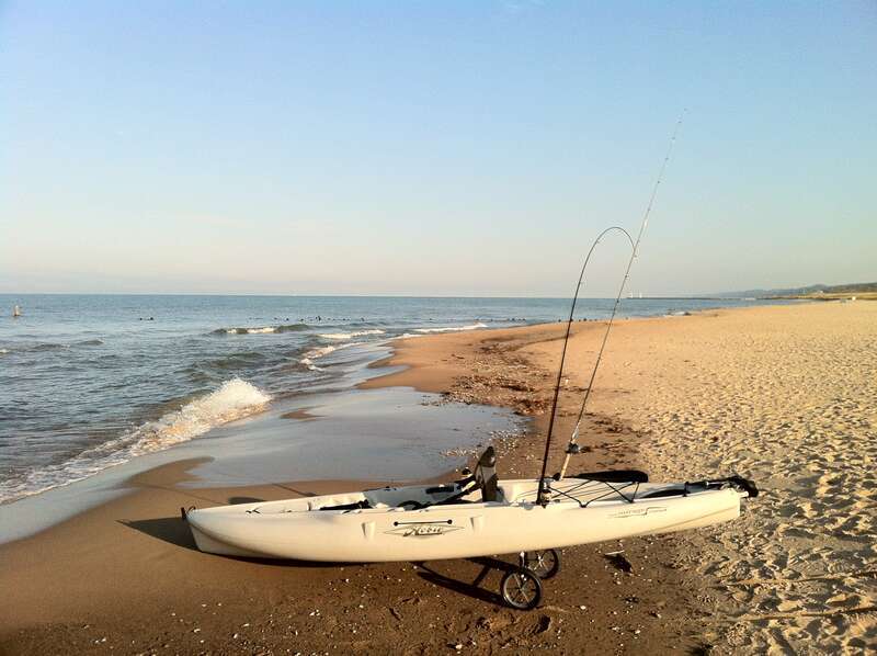 Saugatuck, Michigan. Oval Beach.