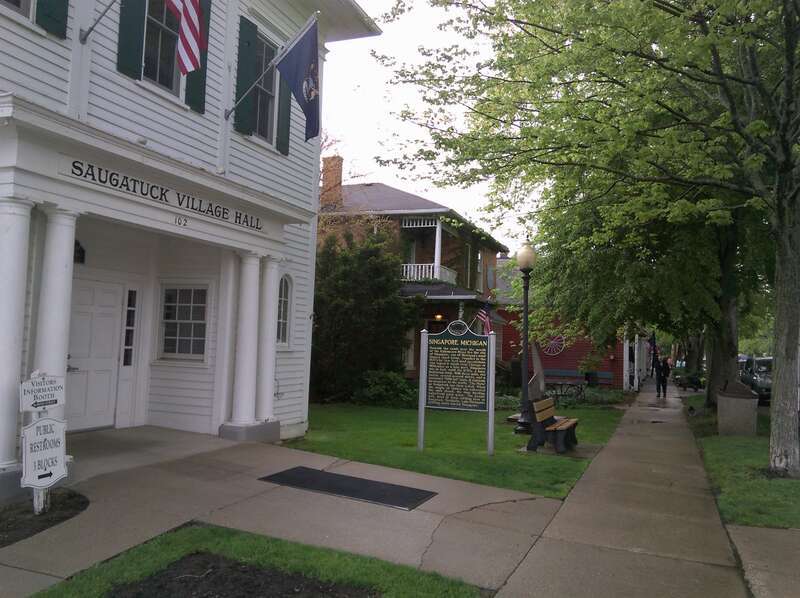 Singapore, Michigan Historical Marker