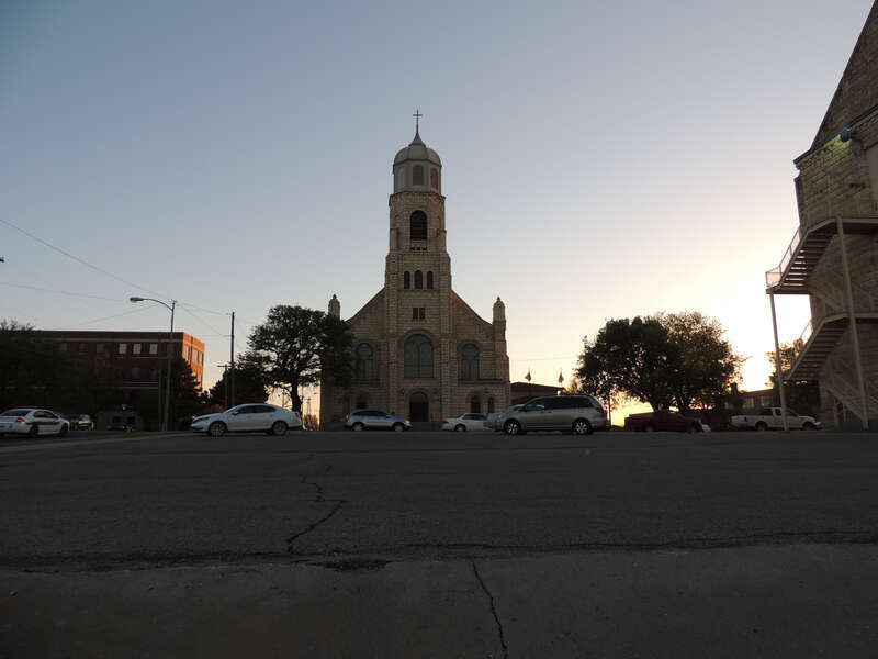 St. Joseph's Church and Parochial School Hays Kansas