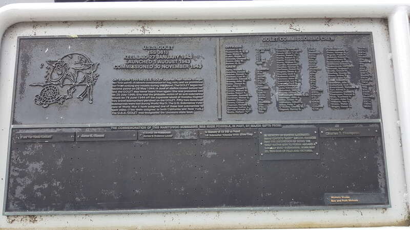 U.S.S. Golet (SS 361) Keel Laid – January 27, 1943 Launched – August 1, 1943 Commissioned – November 30, 1943