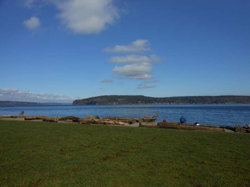 Vashon, distant and west