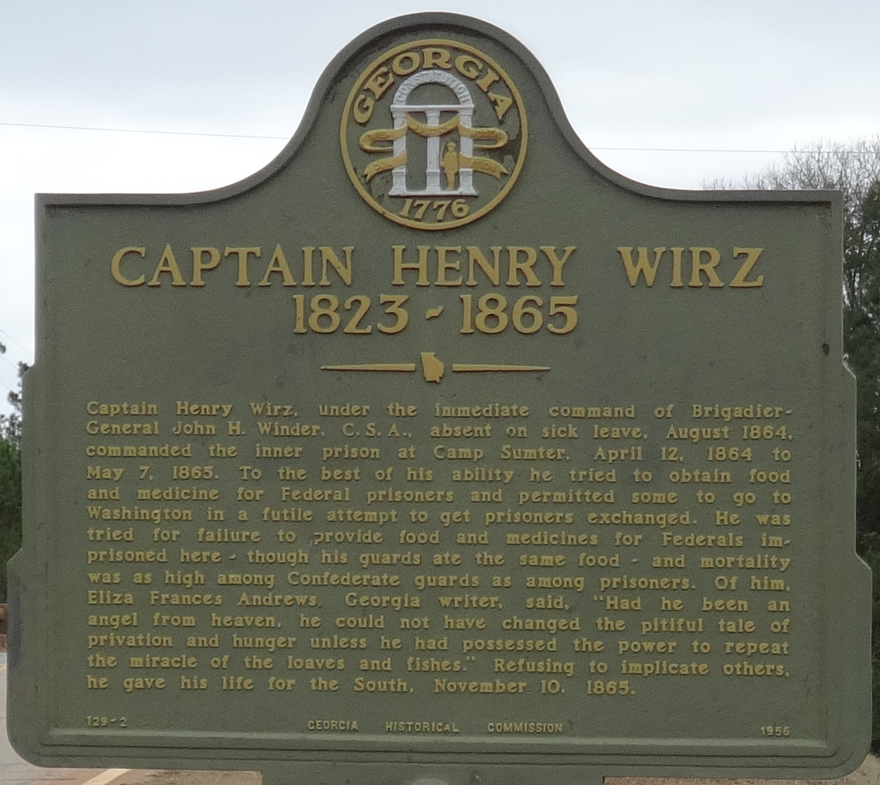 Andersonville, Sumter County, Georgia