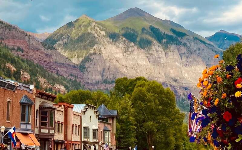 Ajax Peak from Telluride