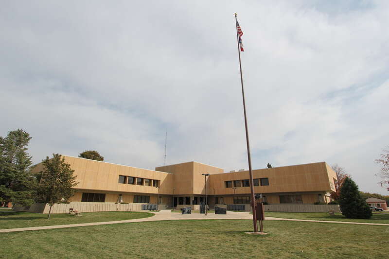 Buena Vista County Courthouse located in Storm Lake, Iowa.