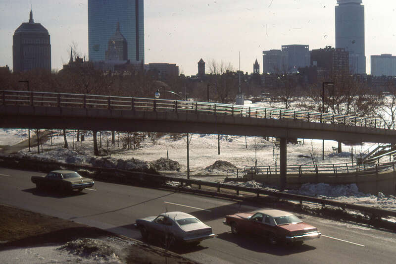 Air Quality - scanned MassDEP 35mm slides from one or more presentations dealing with air quality, emissions, traffic, vehicle inspections, etc... probably from the late 1980's