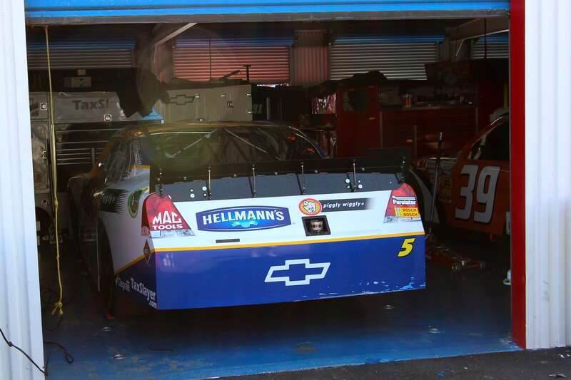 Hellmann's #5 Chevy Jr drove at Talladega.