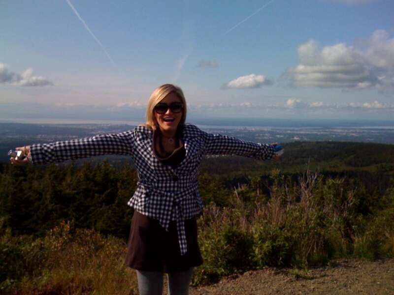 Justine Ezarik in Alaska