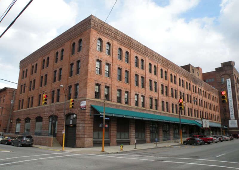 Kaufmann's Department Store Warehouse (also known as the Forbes Stevenson Building, or Forbes Med-Tech Center) located at 1401 Forbes Avenue in the Bluff neighborhood of Pittsburgh, Pennsylvania.  The building was built circa 1910, and is listed on