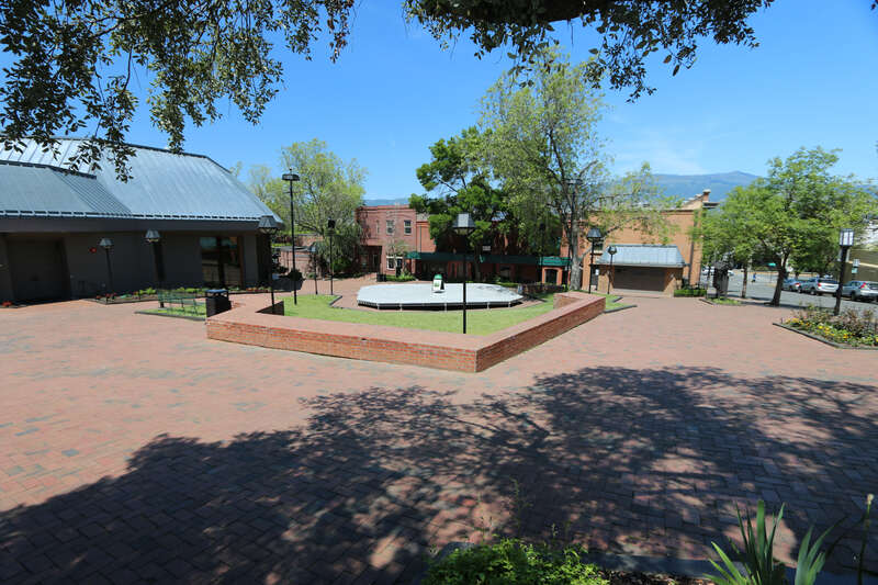 plaza at Oregon Shakespeare Festival - May 2016