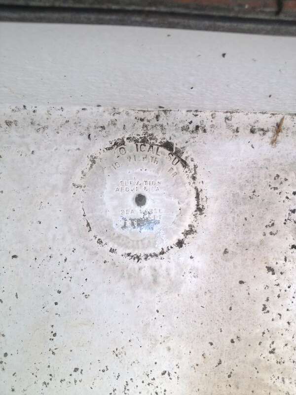 US Coastal and Geodetic Survey Marker 331 set into the steps of the Old Wailuku Courthouse in Maui. 
NGS DATABASE: DESIGNATION -  331