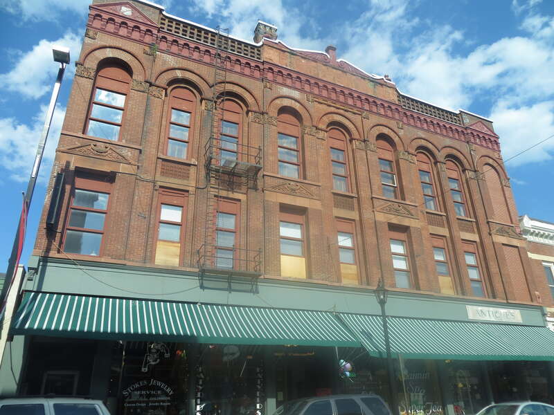 City of Stillwater on the Mississippi River, eastern Minnesota.