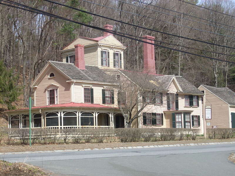 The Wayside home in Concord, Massachusetts home to the young Louisa May Alcott and her family, author Nathaniel Hawthorne and his family, and children's literature writer Margaret Sidney.
