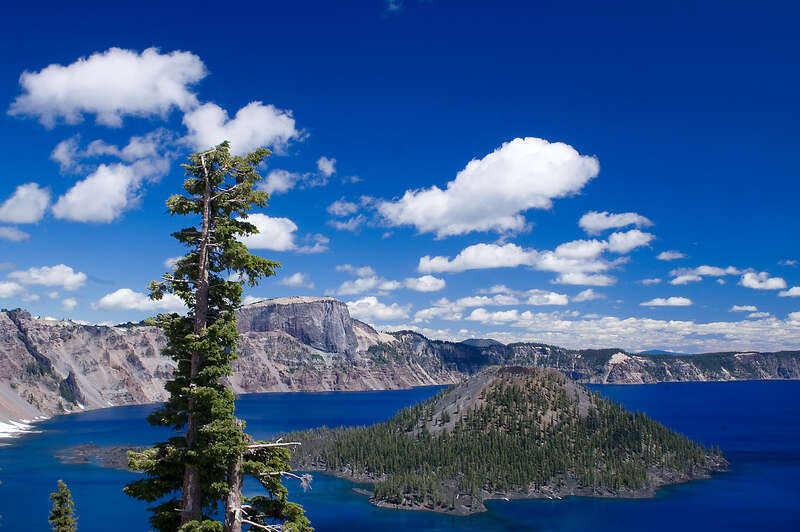 Wizard Island - Crater Lake Oregon