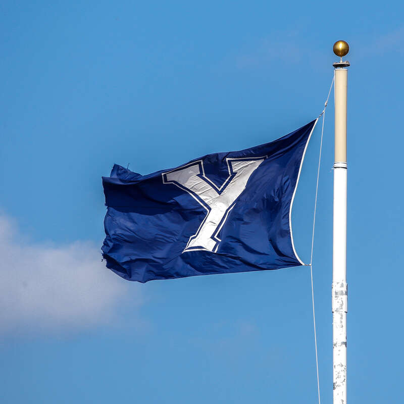 Yale - Cornell Football game at Yale Bowl.