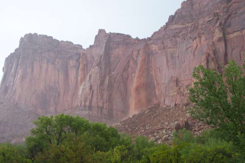 Capitol Reef Water Falls