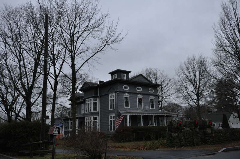 River Road-Mead Avenue Historic District, Greenwich, Connecticut.   House on Mead Avenue.