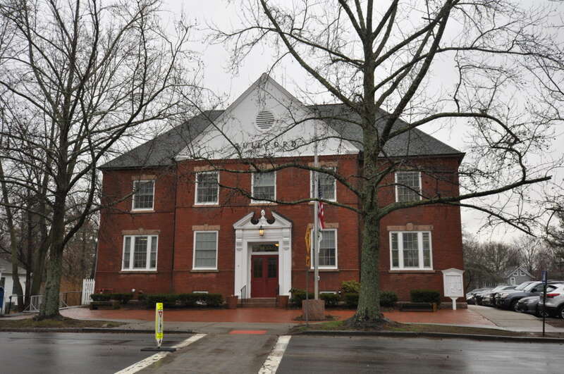 Guilford Historic Town Center, Guilford, Connecticut. Town hall.
