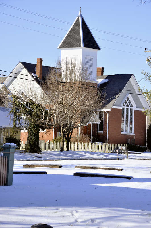 Hillsboro United Methodist Church in Leipers Fork, Tennessee.