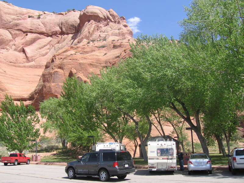 hole in the rock rest area