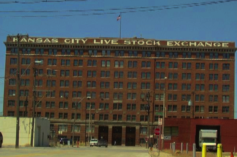 The Kansas City Live Stock Exchange at 1600 Gennesse in Kansas City, Missouri in the West Bottoms was the headquarters of the Kansas City Stockyards. The building is listed on the National Register of Historic Places.