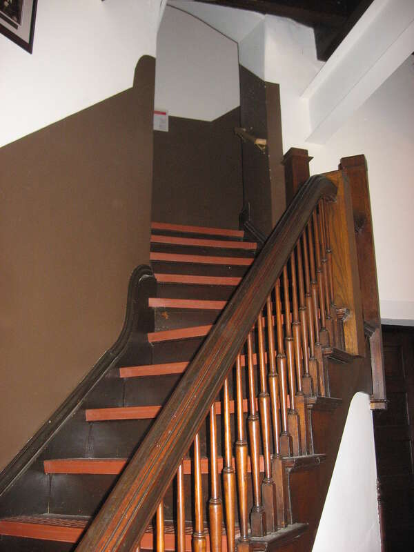 Interior of the Kirkwood Observatory on the campus of Indiana University in Bloomington, Indiana, United States.  Built in 1901, it is part of The Old Crescent, a group of the oldest buildings on the university's campus that is listed on the National