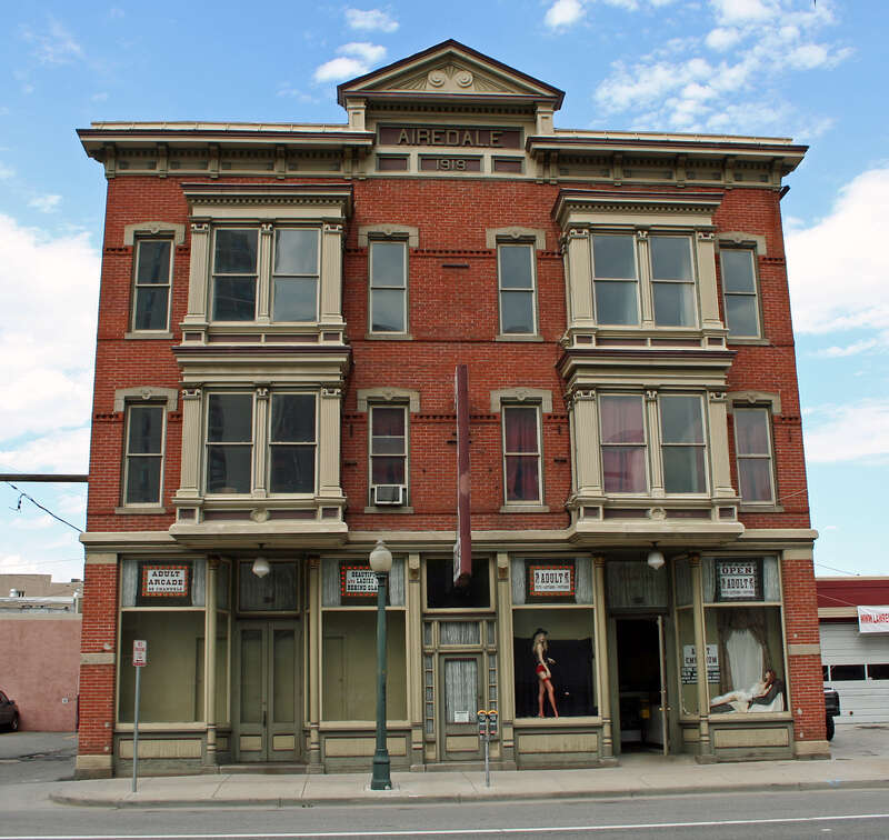 Kopper's Hotel and Saloon Building, located at 1215-1219 20th Street in Denver, Colorado.
