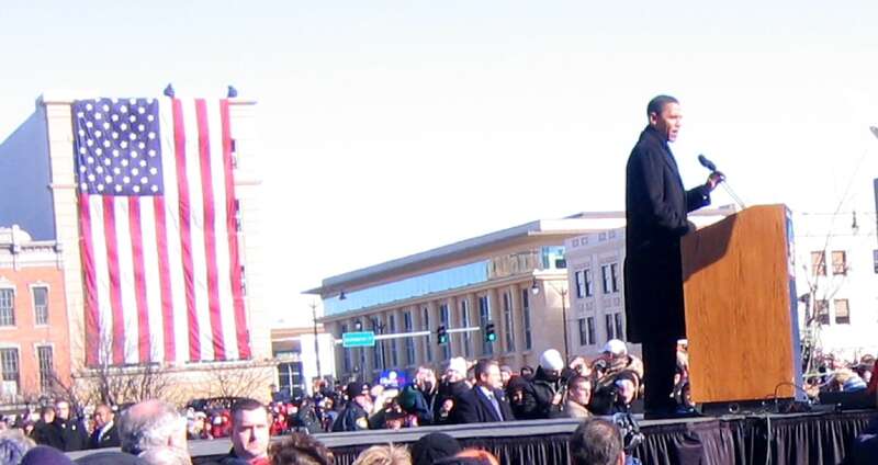 You can find videos and the full text of the speech online at &amp;lt;a href=&quot;http://www.barackobama.com&quot;&amp;gt;www.barackobama.com&amp;lt;/a&amp;gt;.