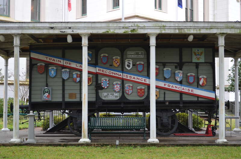 The Merci Train boxcar is a World War I era &quot;forty and eight&quot; located at the Old Louisiana State Capitol in Baton Rouge, Louisiana (United States).