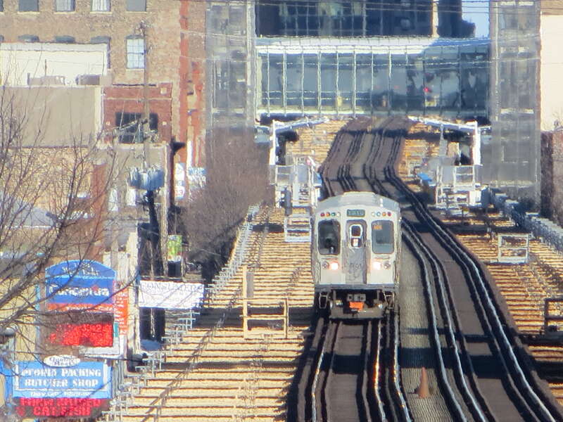 20130303 26 CTA Green Line L @ Morgan