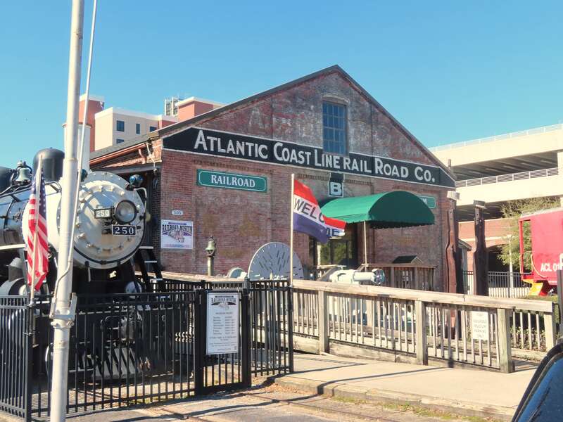 This Atlantic Coast Line engine was built at the Baldwin Locomotive Works in 1910. It currently sits at the Wilmington Railroad Museum.