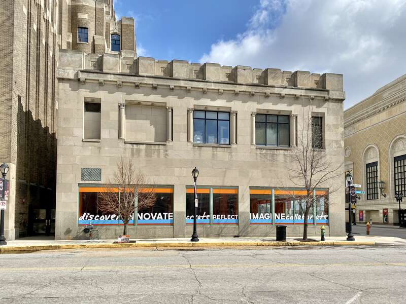 Built in 1925 and 1929, this Romanesque Revival building and Art Deco tower were constructed to house the headquarters of the Carter Carburetor Company and the Knights of Pythias Hall.  The buildings demonstrate the changing and contrasting aesthetic