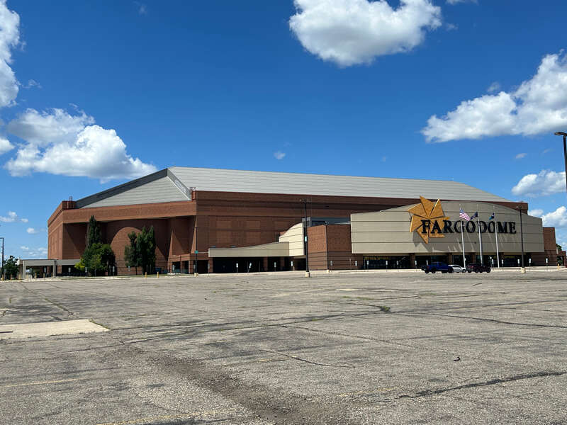 Fargodome on July 3, 2024 in a 4:3 aspect ratio.