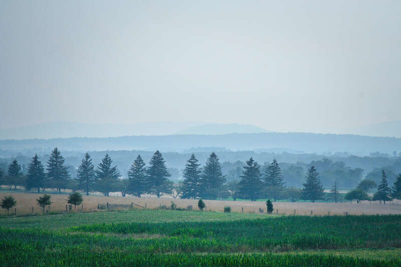 500px provided description: Gettysburg, Pa. [#trees ,#landscape ,#overcast ,#battle ,#battlefield ,#Gettysburg ,#Pa]