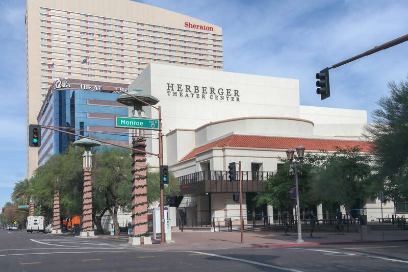 A view of the Herberger Theater Center in Phoenix, Arizona