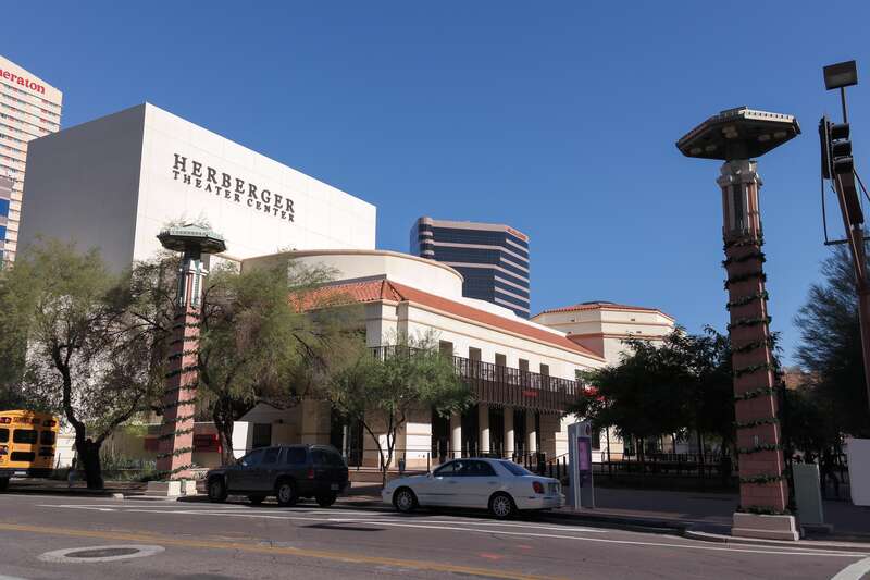 A view of the Herberger Theater Center in Phoenix, Arizona