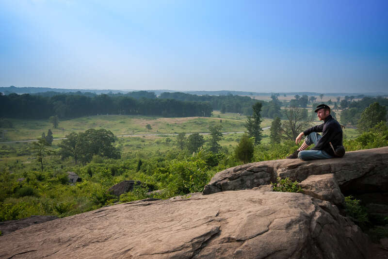 500px provided description: Little Round Top, Gettysburg, Pa. [#landscape ,#history ,#battle ,#gettysburg ,#pa ,#civil war]