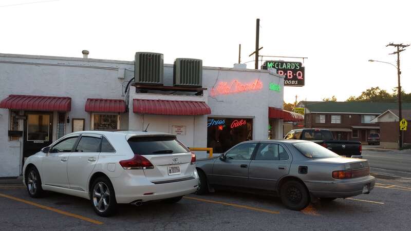 McClard's BBQ restaurant in Hot Springs, AR