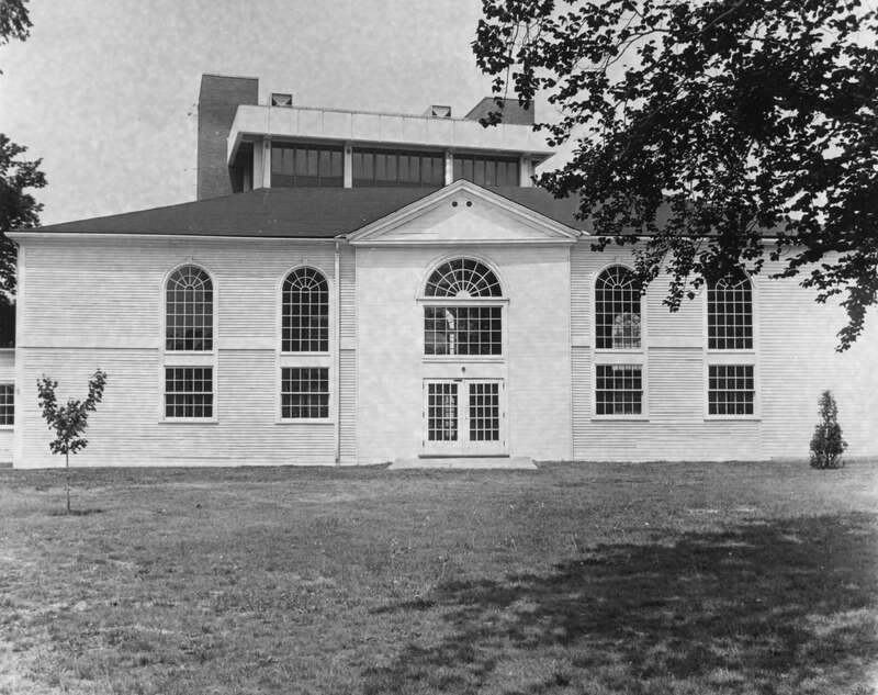 Deering Estate Barn, Portland, Maine.  This building was demolished in 1969.