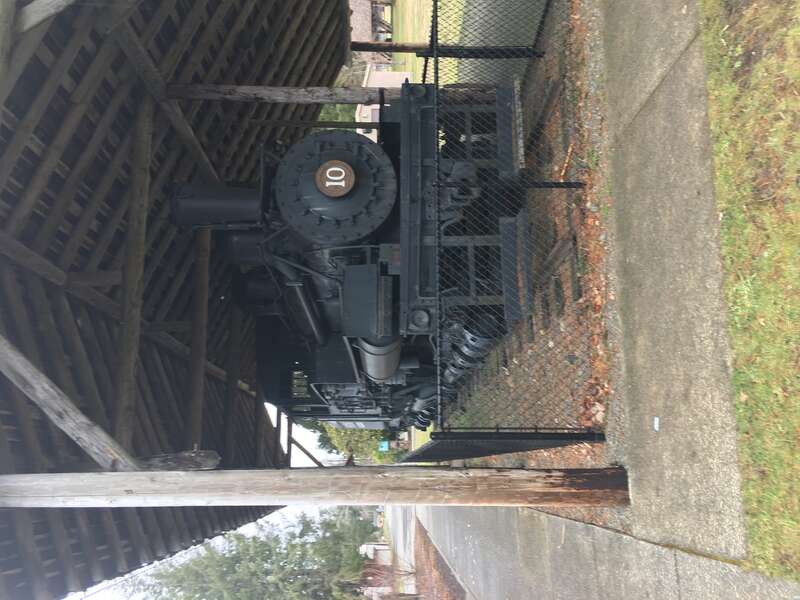 This three 3-Shay was built by Lima in 1930 for an unknown Canadian company. Shipped to the Hofius Steel &amp;amp; Equipment Co., dealer in Seattle, WA, when the original buyer could not complete payment, it went on sale, it was moved to a siding at the