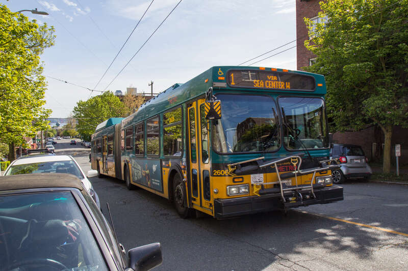 A rare occurrence of an artic on Route 1