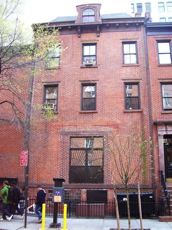 122 East 17th Street, also known as 49 Irving Place, in the Union Square neighborhood of Manhattan, New York City was built in 1843-44 as one of three Greek Revival row houses (along with 47 Irving Place and another no longer extant).  It was