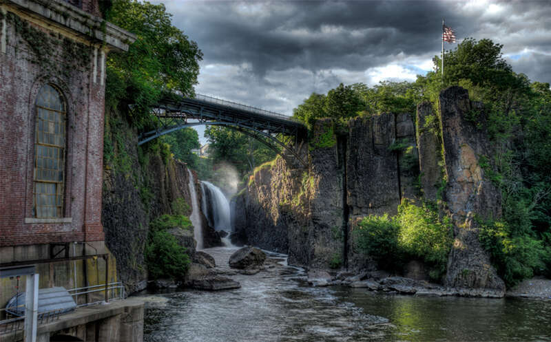 Great Falls of the Passaic River in Paterson, New Jersey.