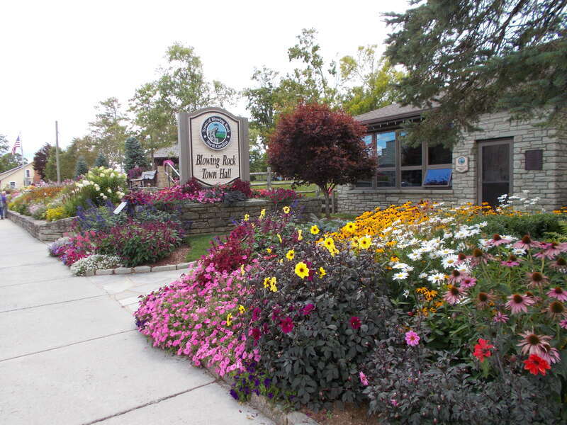This is the Blowing Rock Town Hall in Downtown Blowing Rock, North Carolina