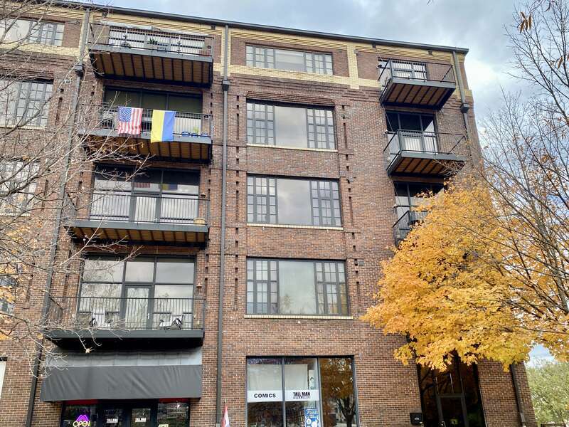 Built circa 1916, this former Candy Factory was built for the South, Littlefield &amp;amp; Steere Company, which operated in the building until 1933.  The building later was utilized as a warehouse for Miller’s Department Store by the mid-1940s, with the