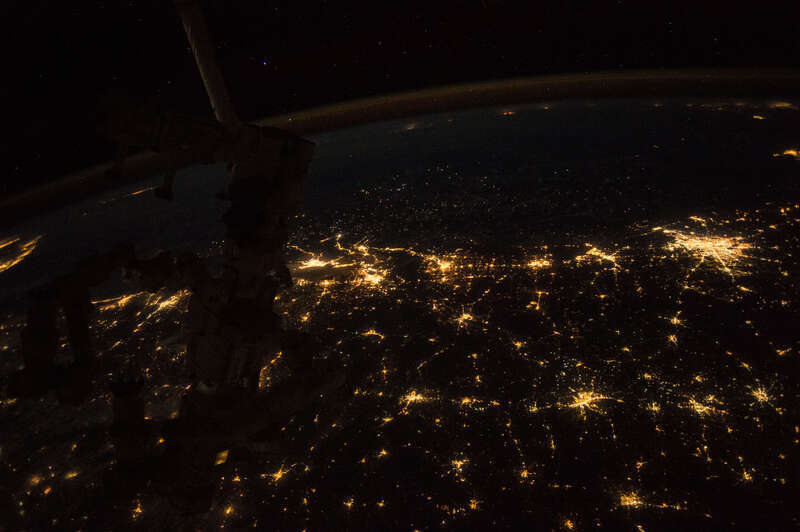 View of Earth taken during ISS Expedition 44.